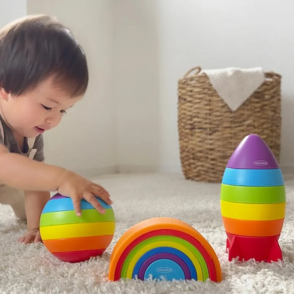 Coffret jouets d'éveil Rainbow