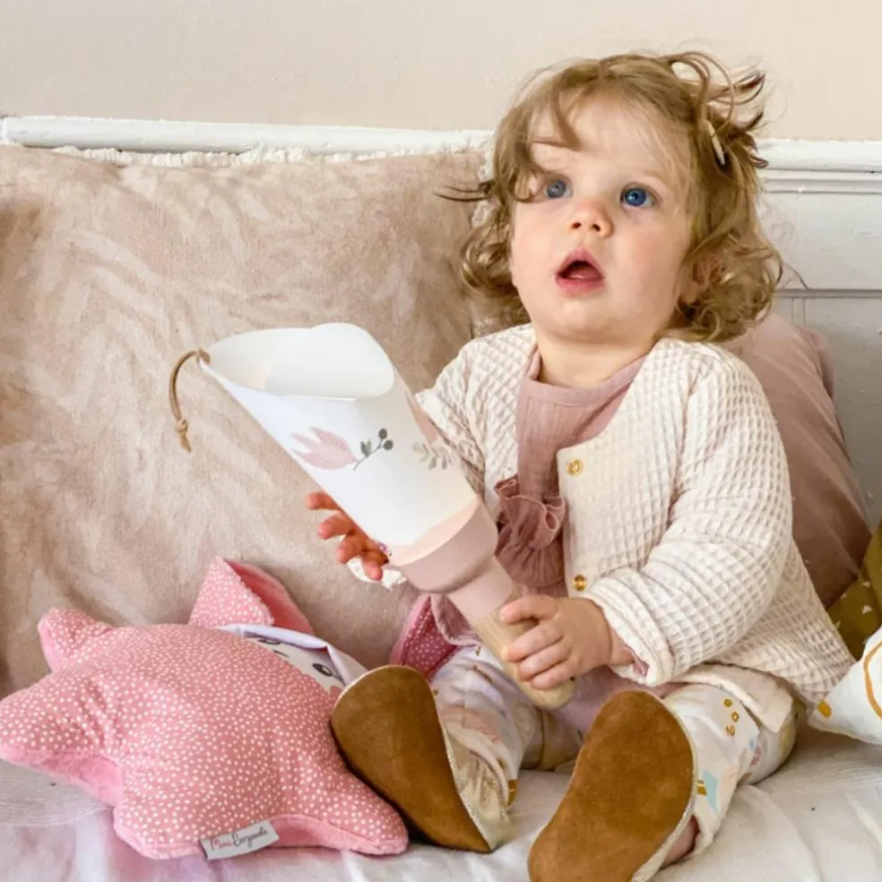 Coffret lampe nomade 5 en 1 Paloma-Rose poudré