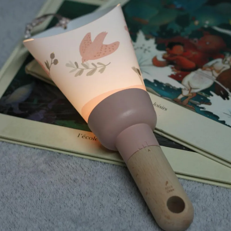 Coffret lampe nomade 5 en 1 Paloma-Rose poudré