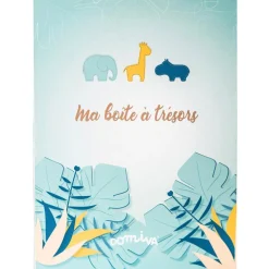Coffret ma boîte à trésors et son journal de naissance Zanimo