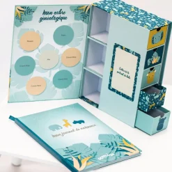 Coffret ma boîte à trésors et son journal de naissance Zanimo