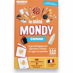 Coffret Mini Mondy (jeu de langage autour de la cuisine)