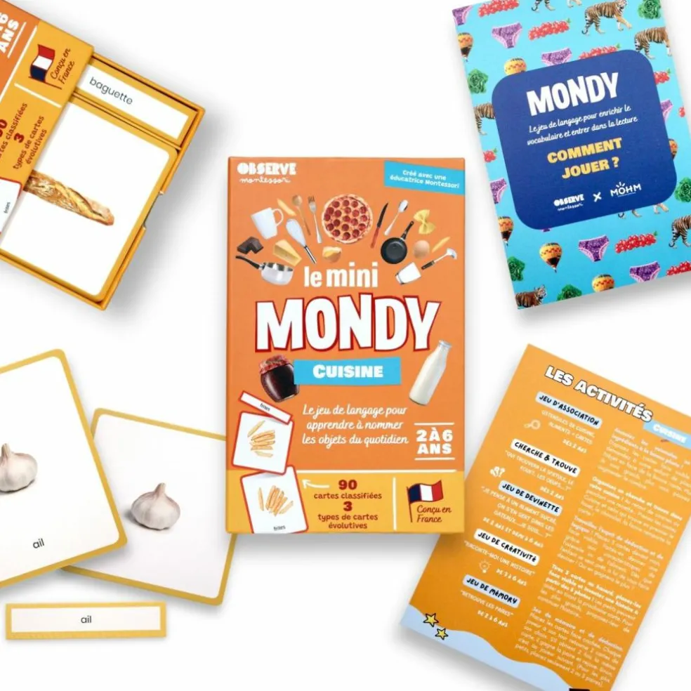Coffret Mini Mondy (jeu de langage autour de la cuisine)