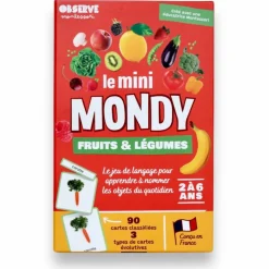 Coffret Mini Mondy (jeu de langage autour des fruits et légumes)