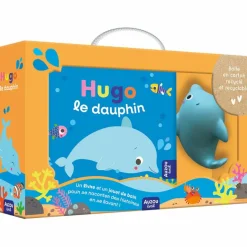 Coffret Mon premier livre de bain Hugo le dauphin