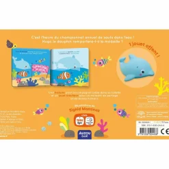 Coffret Mon premier livre de bain Hugo le dauphin