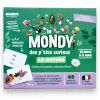 Coffret Mondy des Curieux (45 cartes de langage bilingues sur le thème de la nature)