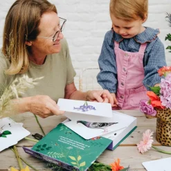 Coffret Mondy des Curieux (45 cartes de langage bilingues sur le thème de la nature)