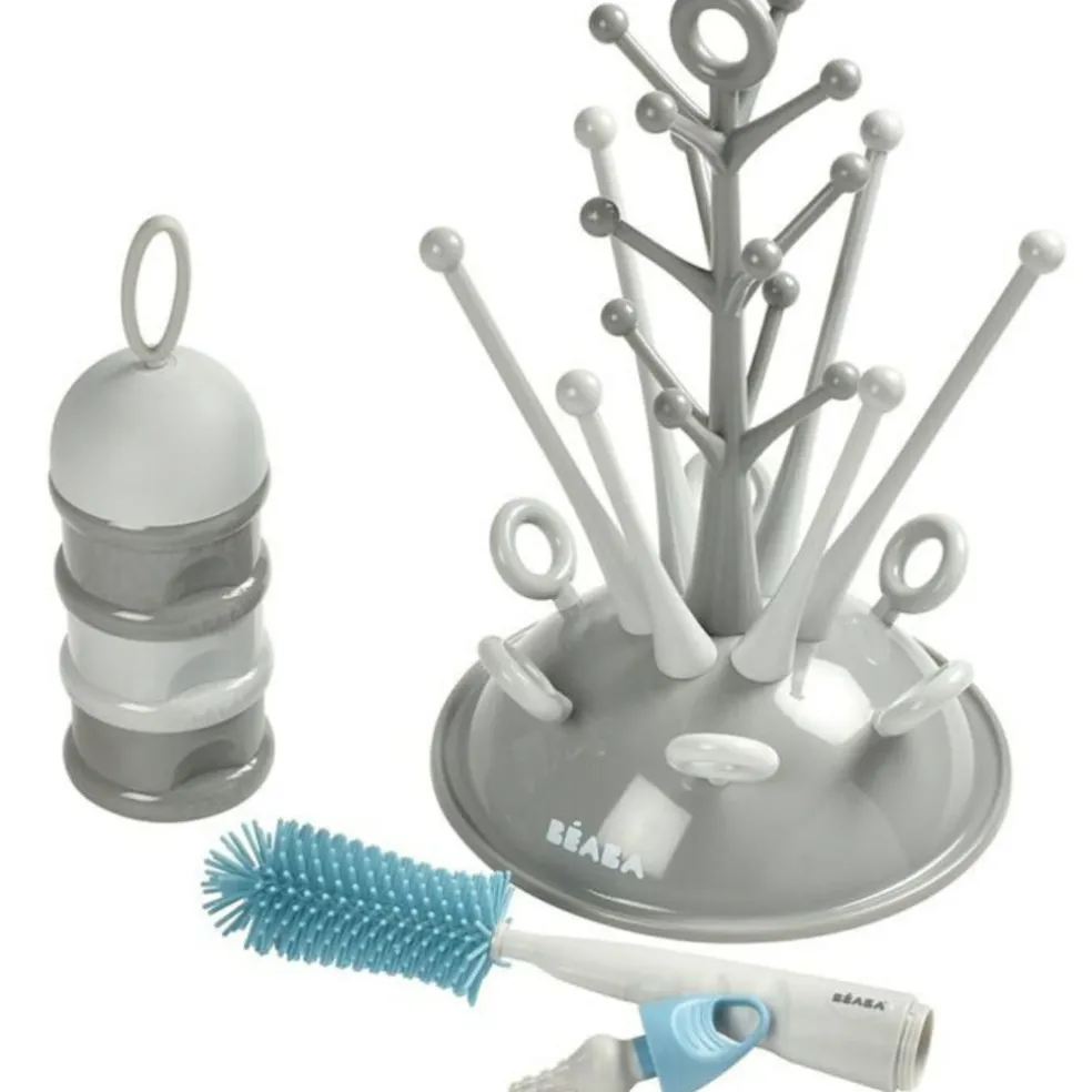 Coffret naissance Egoutte biberon et accessoires