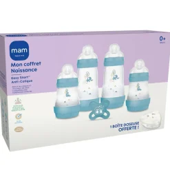 Coffret naissance Ocean (4 biberons+1 sucette+1 boîte doseuse)