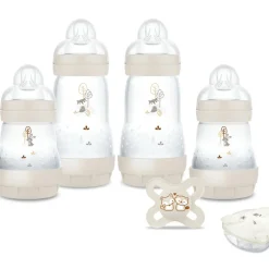 Coffret naissance Sable (4 biberons+1 sucette+1 boîte doseuse)