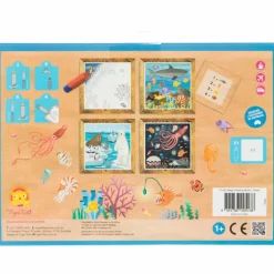 Coffret peinture magique à l'eau océan