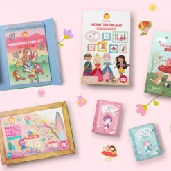 Coffret peinture magique à l'eau jardin des fées