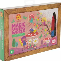 Coffret peinture magique à l'eau jardin des fées