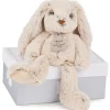 Coffret peluche Lapin Copains câlins beige (25 cm)