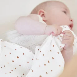 Coffret peluche Manchot bleu et lange d'emmaillotage