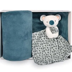 Coffret plaid et doudou Yoca le koala