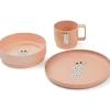 Coffret repas Archi Cat Tuscany Rose (3 pièces)