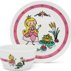 Coffret repas en porcelaine Princesse (5 pièces)
