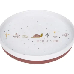 Coffret repas en porcelaine rose Garden Explorer (3 pièces)