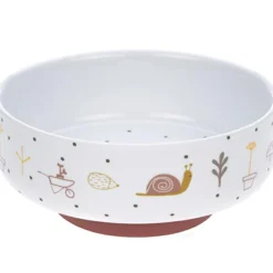Coffret repas en porcelaine rose Garden Explorer (3 pièces)