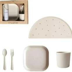 Coffret repas en silicone Ivory (5 pièces)