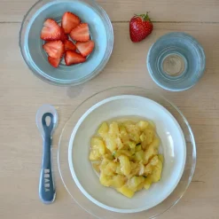 Coffret repas en verre Duralex Jungle (3 pièces)