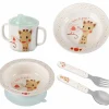 Coffret repas Kiwi de Sophie la girafe (5 pièces)