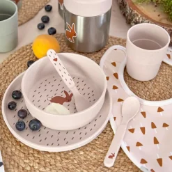 Coffret repas Little Forest Lapin (4 pièces)