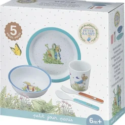 Coffret repas Pierre Lapin (5 pièces)