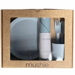 Coffret repas Round Powder Blue (4 pièces)