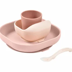 Coffret repas silicone Barbe à papa (4 pièces)