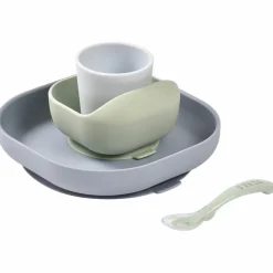 Coffret repas silicone Galet (4 pièces)