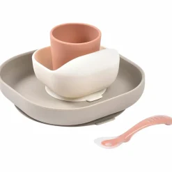 Coffret repas silicone Terracotta et Gazelle (4 pièces)