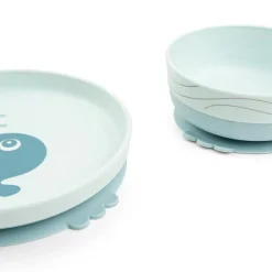 Coffret repas Wally Bleu (3 pièces)