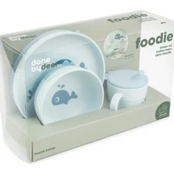 Coffret repas Wally Bleu (3 pièces)