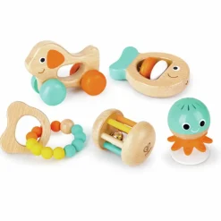 Coffret sensoriel hochets multi-âge