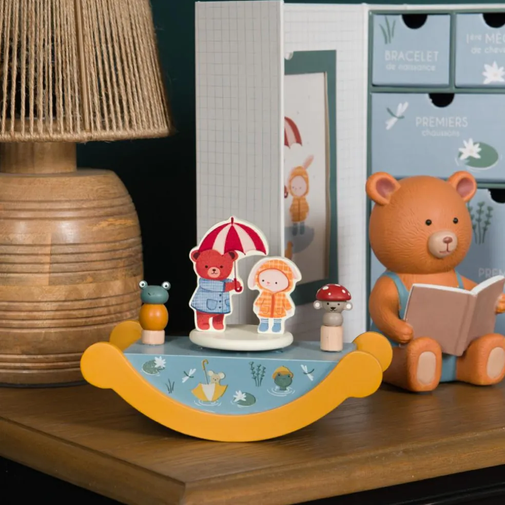 Coffret souvenirs naissance ourson Gaston