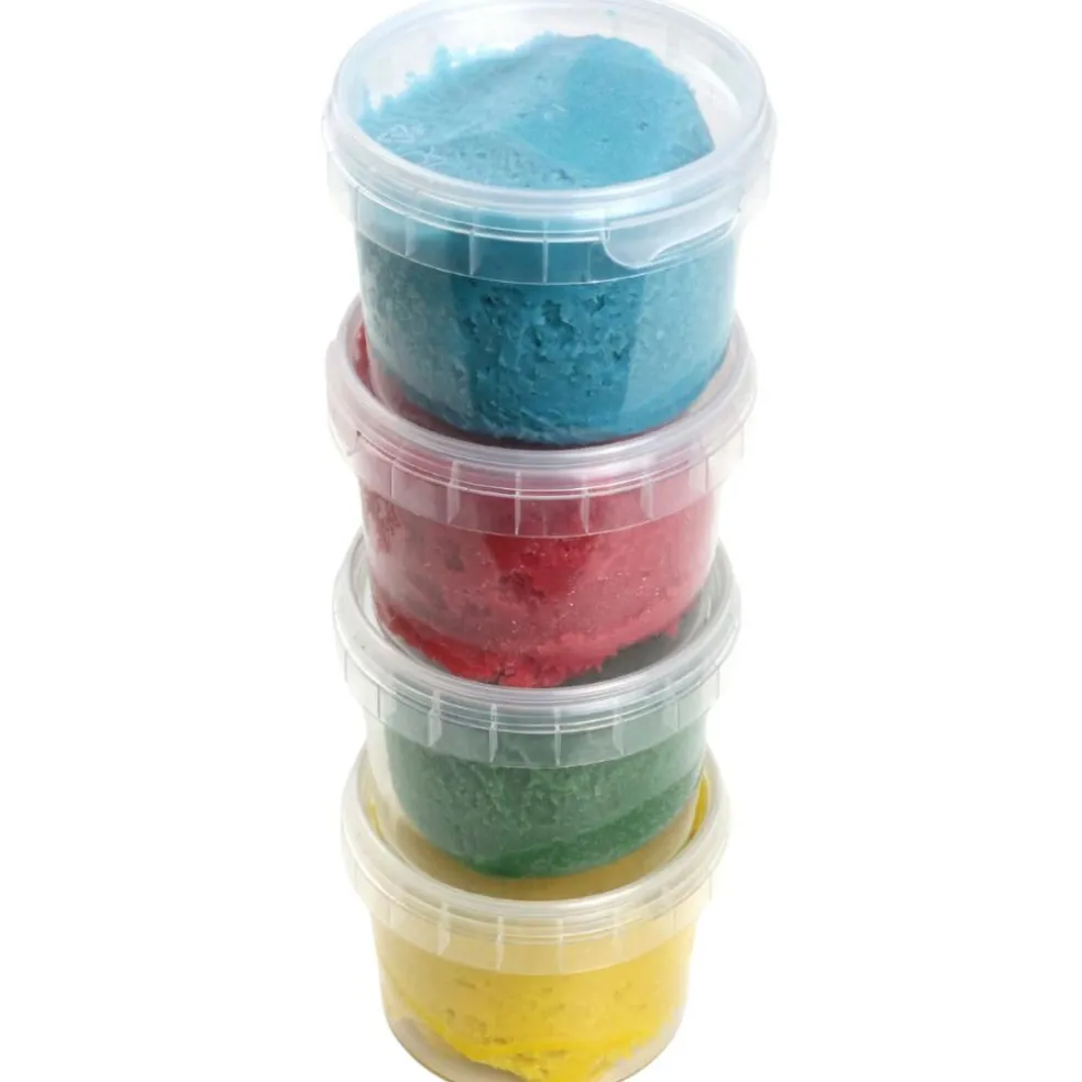 Coffret Yuki pâte à modeler naturelle et vegan (assort. 4 pots)