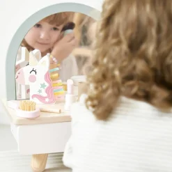 Coiffeuse de table Licorne et accessoires