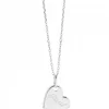 Collier enfant Kids coeur personnalisable (argent 925°)