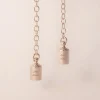 Collier Mes Petits Poids personnalisable (plaqué or rose)