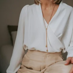 Collier Mes Petits Poids personnalisable (plaqué or jaune)