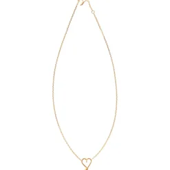 Collier Mon petit cœur (goldfilled jaune 14 carats)