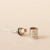 Collier Mon Petit Secret personnalisable (argent rhodié)