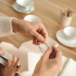 Collier Mon Petit Secret personnalisable (argent rhodié)