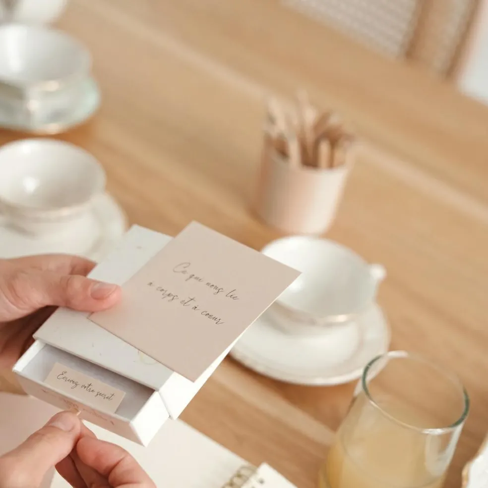 Collier Mon Petit Secret personnalisable (plaqué or rose)