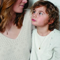 Collier personnalisable plaqué or jaune