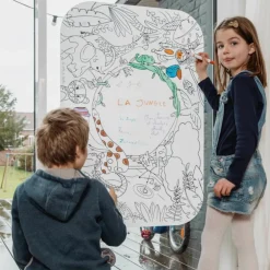 Coloriage géant Coloriboard Jungle (1 pièce)