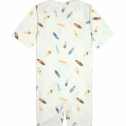 Combinaison anti-UV Planches de surf écru (19-24 mois)